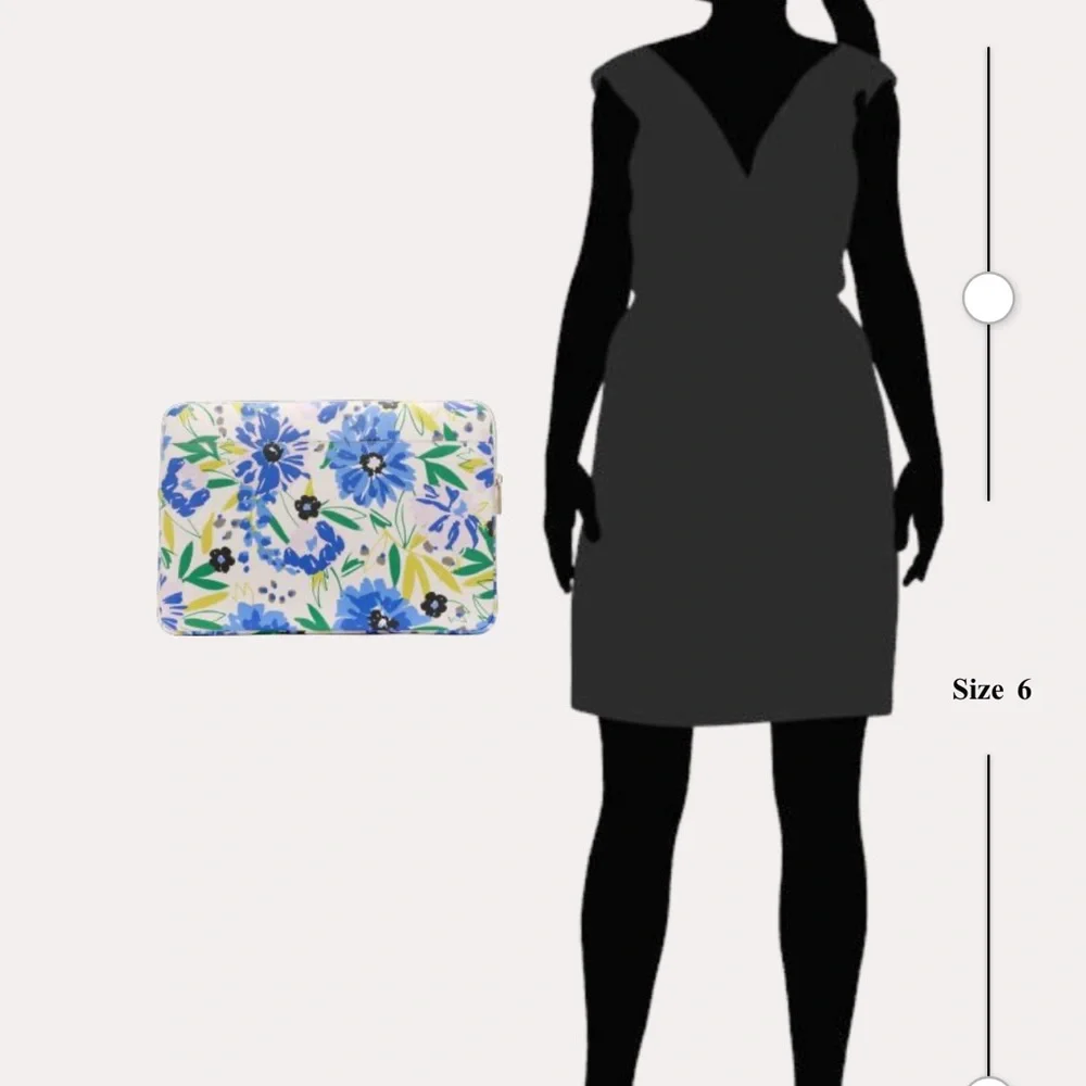 NWT ♠️Kate Spade ♠️ Madison Floral Laptop Sleeve ♠️
